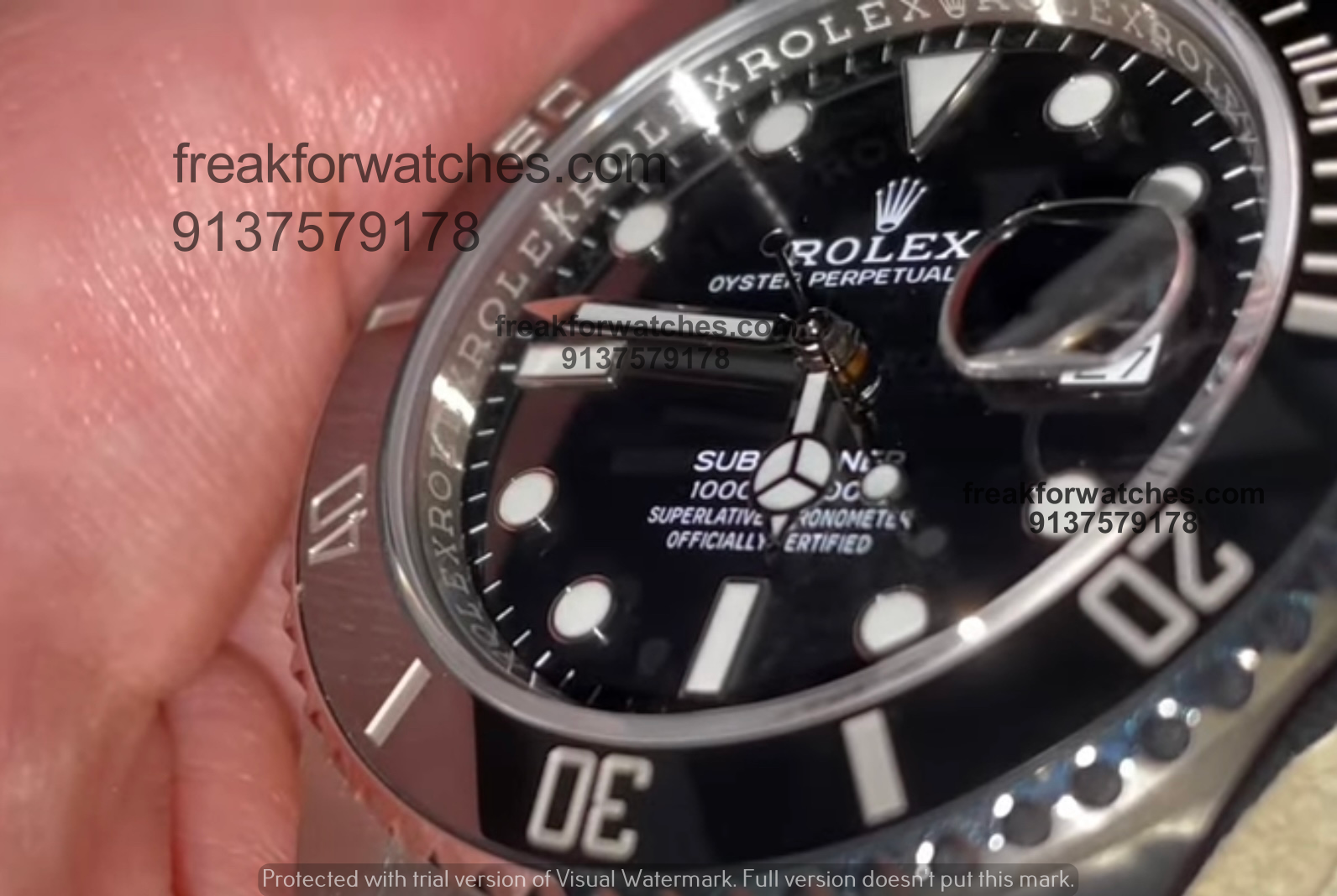 1 1 Super Clone Vs Original Rolex Comparison